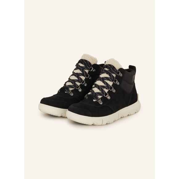 Sorel Women’s Explorer Next Boots in Black Chalk - Picture 1 of 11
